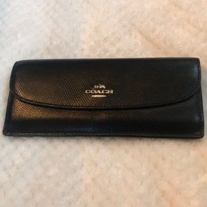 Coach Envelope Wallet in Black